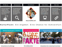 Tablet Screenshot of kulturpackt.de